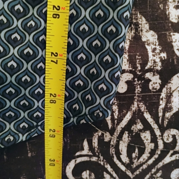 Pronto Uomo Blue Patterned Button Down Shirt - Picture 6 of 8